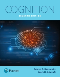 Cover image: Cognition 7th edition 9780134478029