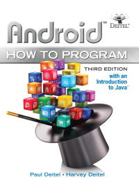 Cover image: Android How to Program 3rd edition 9780134444307