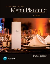 Cover image: Foundations of Menu Planning 2nd edition 9780134484471
