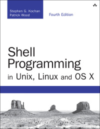 Cover image: Shell Programming in Unix, Linux and OS X 4th edition 9780134496009