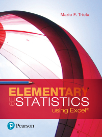 Cover image: Elementary Statistics Using Excel 6th edition 9780134506623