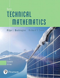 Cover image: Basic Technical Mathematics 11th edition 9780134437705