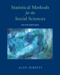 Cover image: Statistical Methods for the Social Sciences 5th edition 9780134507101