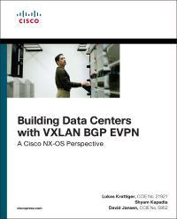 Cover image: Building Data Centers with VXLAN BGP EVPN 1st edition 9781587144677