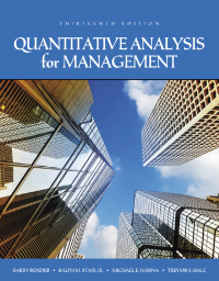 Cover image: Quantitative Analysis for Management 13th edition 9780134543161