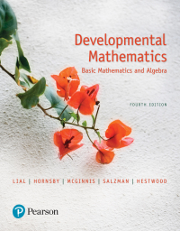 Cover image: Developmental Mathematics 4th edition 9780134539812