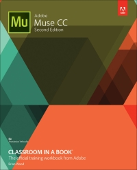 Cover image: Adobe Muse CC Classroom in a Book 2nd edition 9780134547275