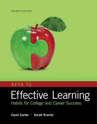 Cover image: Keys to Effective Learning 7th edition 9780134405513