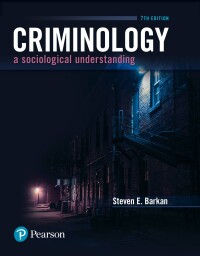 Cover image: Criminology: A Sociological Understanding 7th edition 9780134548609