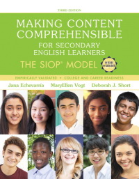 Cover image: Making Content Comprehensible for Secondary English Learners, 3rd Edition 3rd edition 9780134530093