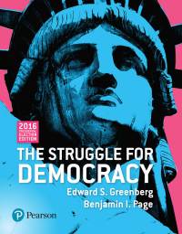 Titelbild: The Struggle for Democracy, 2016 Presidential Election Edition 12th edition 9780134551760