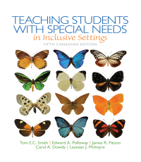Cover image: Teaching Students with Special Needs in Inclusive Settings (Canadian Edition) 5th edition 9780134396941