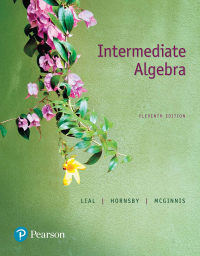 Cover image: Intermediate Algebra 11th edition 9780134494074