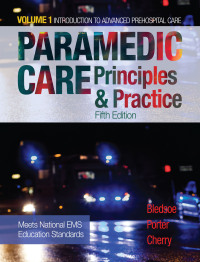 Cover image: Paramedic Care: Principles & Practice, Volume 1 5th edition 9780134572031