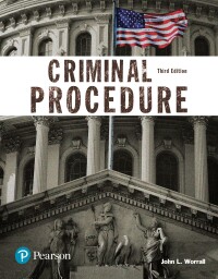 Cover image: Criminal Procedure (Justice Series) 3rd edition 9780134548654