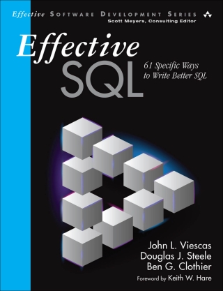 Cover image: Effective SQL 1st edition 9780134578897