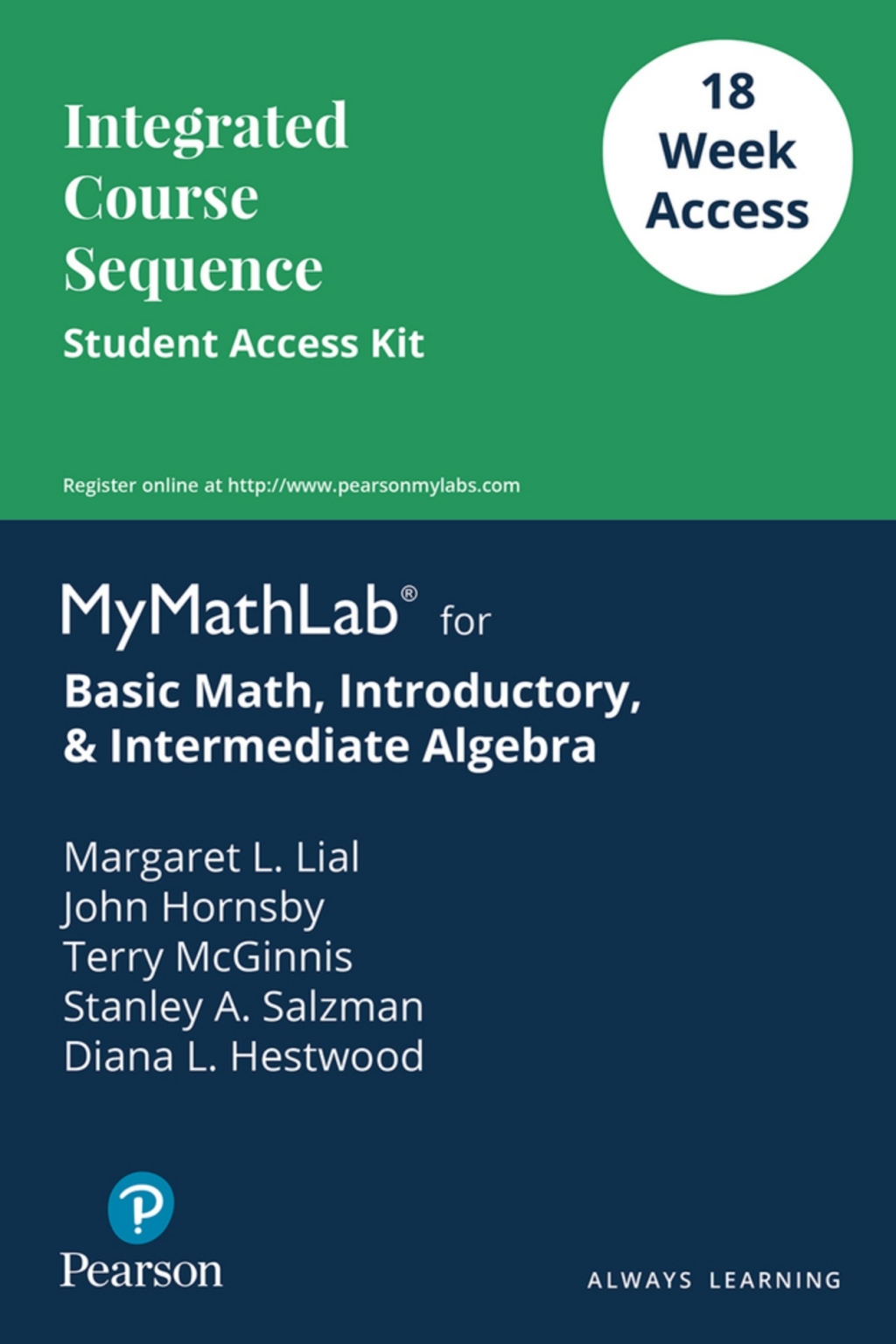 Basic Math, Introductory & Intermediate Algebra — Integrated Course Solution Access Card 1st Edition