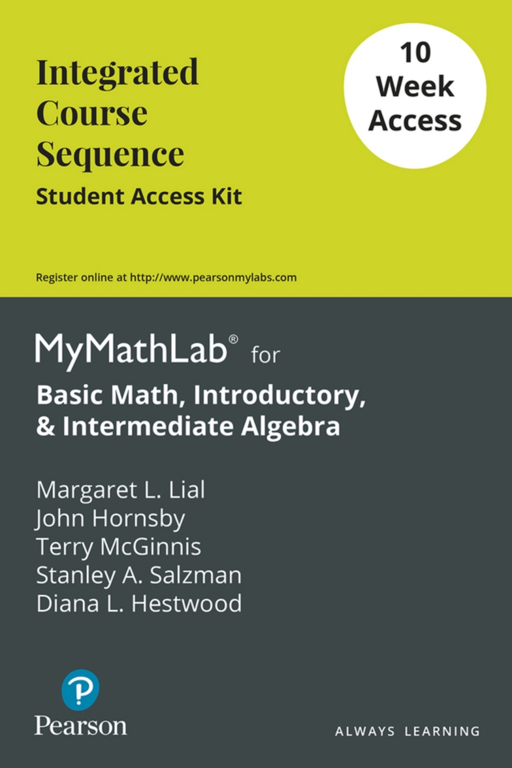 Basic Math, Introductory & Intermediate Algebra — Integrated Course Solution Access Card 1st Edition