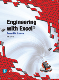 Cover image: Engineering with Excel 5th edition 9780134589664