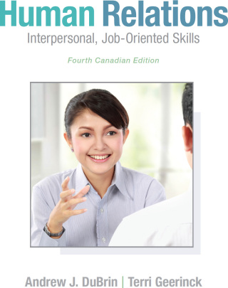 Cover image: Human Relations: Interpersonal, Job-Oriented Skills (Canadian Edition) 4th edition 9780133105308