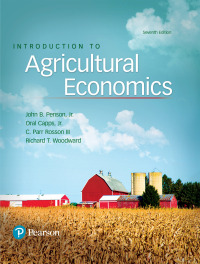 Cover image: Introduction to Agricultural Economics 7th edition 9780134602820