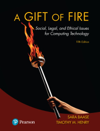 Cover image: A Gift of Fire 5th edition 9780134615271