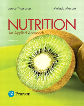 Cover image: Nutrition: An Applied Approach 5th edition 9780134516233