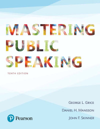 Cover image: Mastering Public Speaking 10th edition 9780134623115