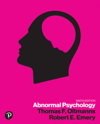 Cover image: Abnormal Psychology 9th edition 9780134899053