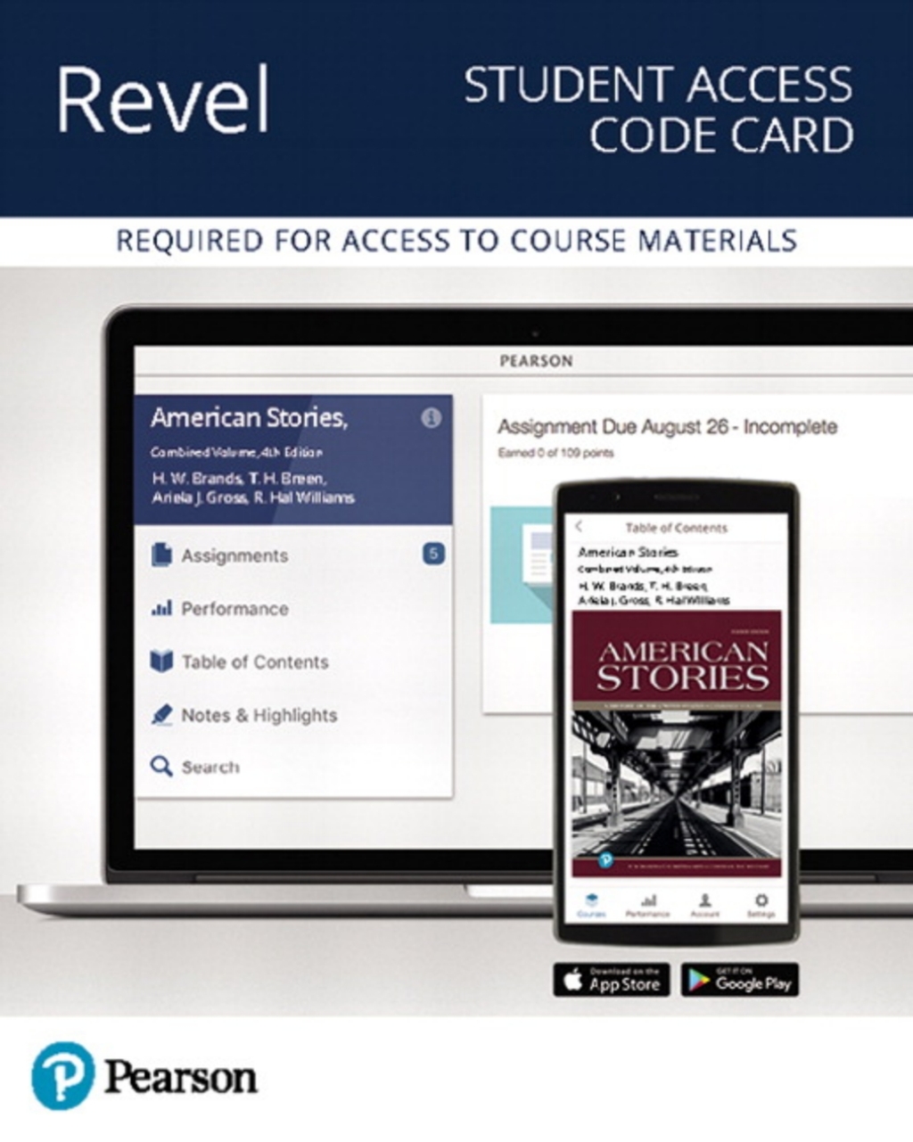 Revel Access Code for American Stories: A History of the United States, Combined Volume 4th Edition