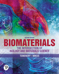 Cover image: Biomaterials 2nd edition 9780134605456