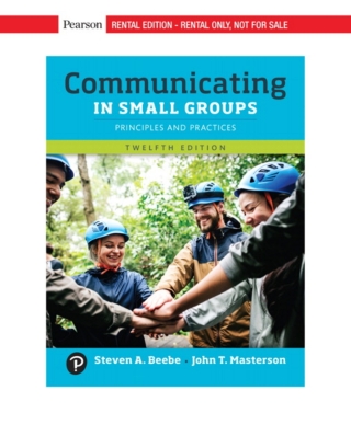 Cover image: Revel Access Code for Communicating in Small Groups: Principles and Practices 12th edition 9780134636177