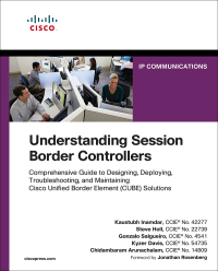 Cover image: Understanding Session Border Controllers 1st edition 9781587144769