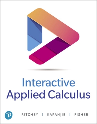 Cover image: MyLab Math with Pearson eText (up to 24 months) Access Code for Interactive Applied Calculus 1st edition 9780134657189
