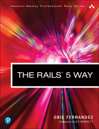 Imagen de portada: Rails 5 Way, The 4th edition 9780134657677