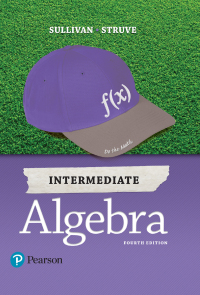 Cover image: Intermediate Algebra 4th edition 9780134555805