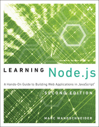 Imagen de portada: Learning Node.js 2nd edition 9780134663708