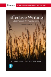Omslagafbeelding: Effective Writing: A Handbook for Accountants 11th edition 9780134667386