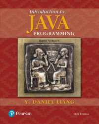 Cover image: Introduction to Java Programming, Brief Version 11th edition 9781292222035