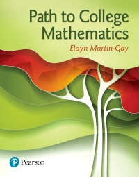 Cover image: Path to College Mathematics 1st edition 9780134654409
