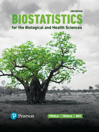 Cover image: Biostatistics for the Biological and Health Sciences 2nd edition 9780134039015