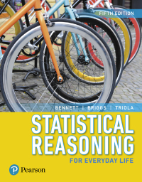 Cover image: Statistical Reasoning for Everyday Life 5th edition 9780134494043