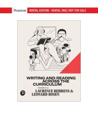 Titelbild: Writing and Reading Across the Curriculum 14th edition 9780134668512