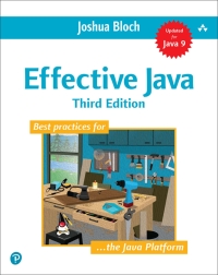 Cover image: Effective Java 3rd edition 9780134685991