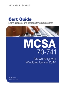 Cover image: MCSA 70-741 Cert Guide 1st edition 9780789757043