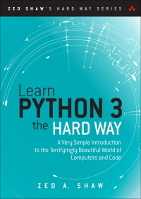 表紙画像: Learn Python 3 the Hard Way 4th edition 9780134692883