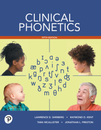 Cover image: Clinical Phonetics 5th edition 9780134746142