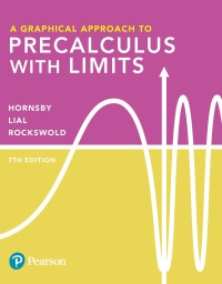 Cover image: A Graphical Approach to Precalculus with Limits 7th edition 9780134696492