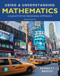 Cover image: Using & Understanding Mathematics 7th edition 9780134705187