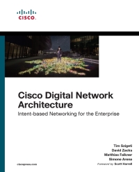 Immagine di copertina: Cisco Digital Network Architecture 1st edition 9781587147050